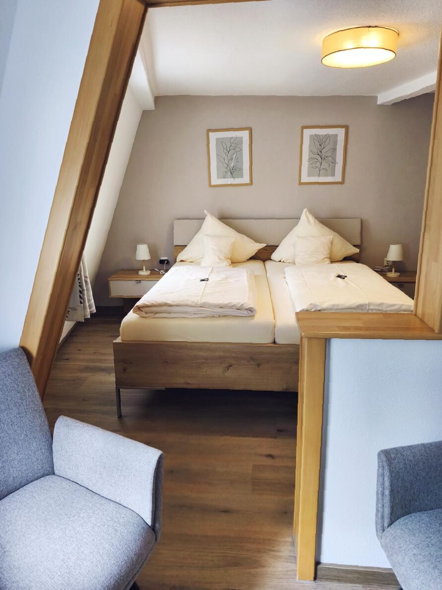Doppelzimmer auf der 3. Etage